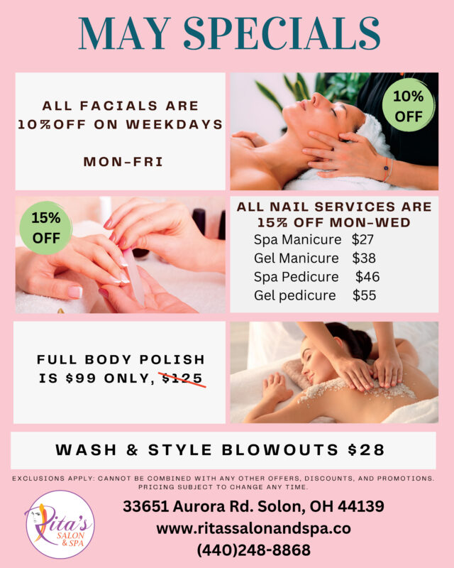 May Specials